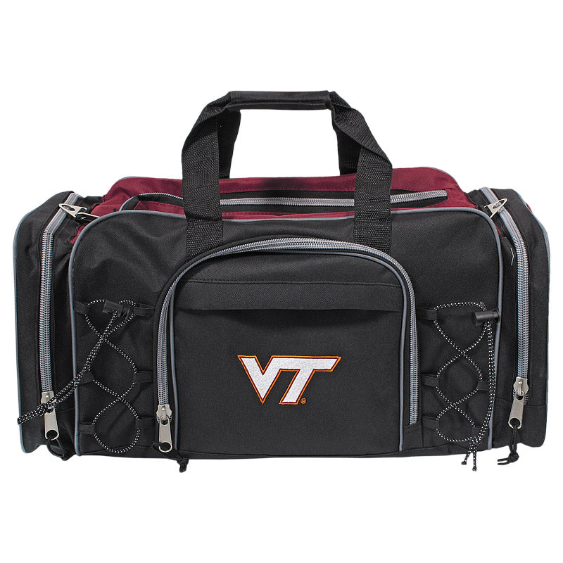 Virginia Tech Action Duffel Gym Bag Campus Emporium