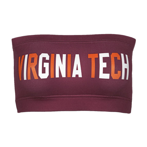 Virginia Tech Women's Alternate Letters Bandeau Top