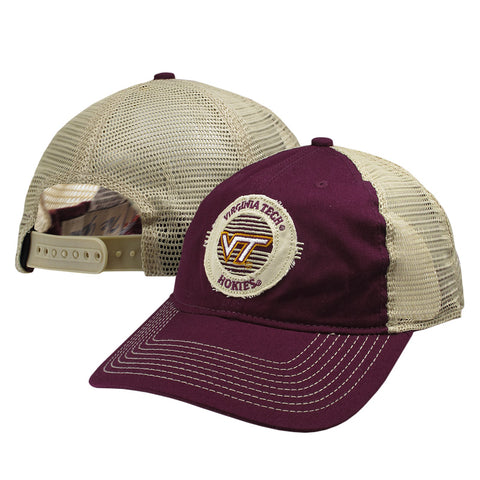 Virginia Tech Circle Patch Trucker Hat by The Game