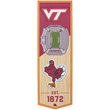 Virginia Tech 3-D Stadium Banner